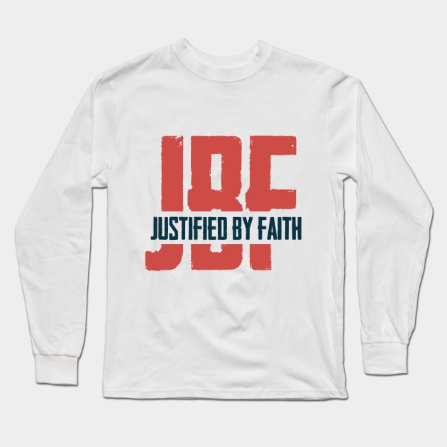 Justified by Faith (JBF) Special Edition Long Sleeve T-Shirt by Joe Camilo Designs